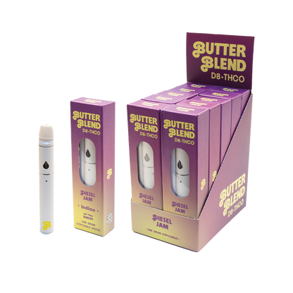 Butter Blend D8 & THCO Disposable 1000mg-10 Pack