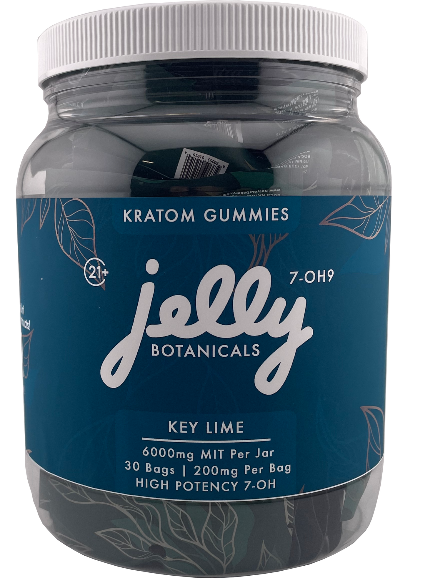 Kratom 6,000mg MIT 7-OH gummy to-go JARS