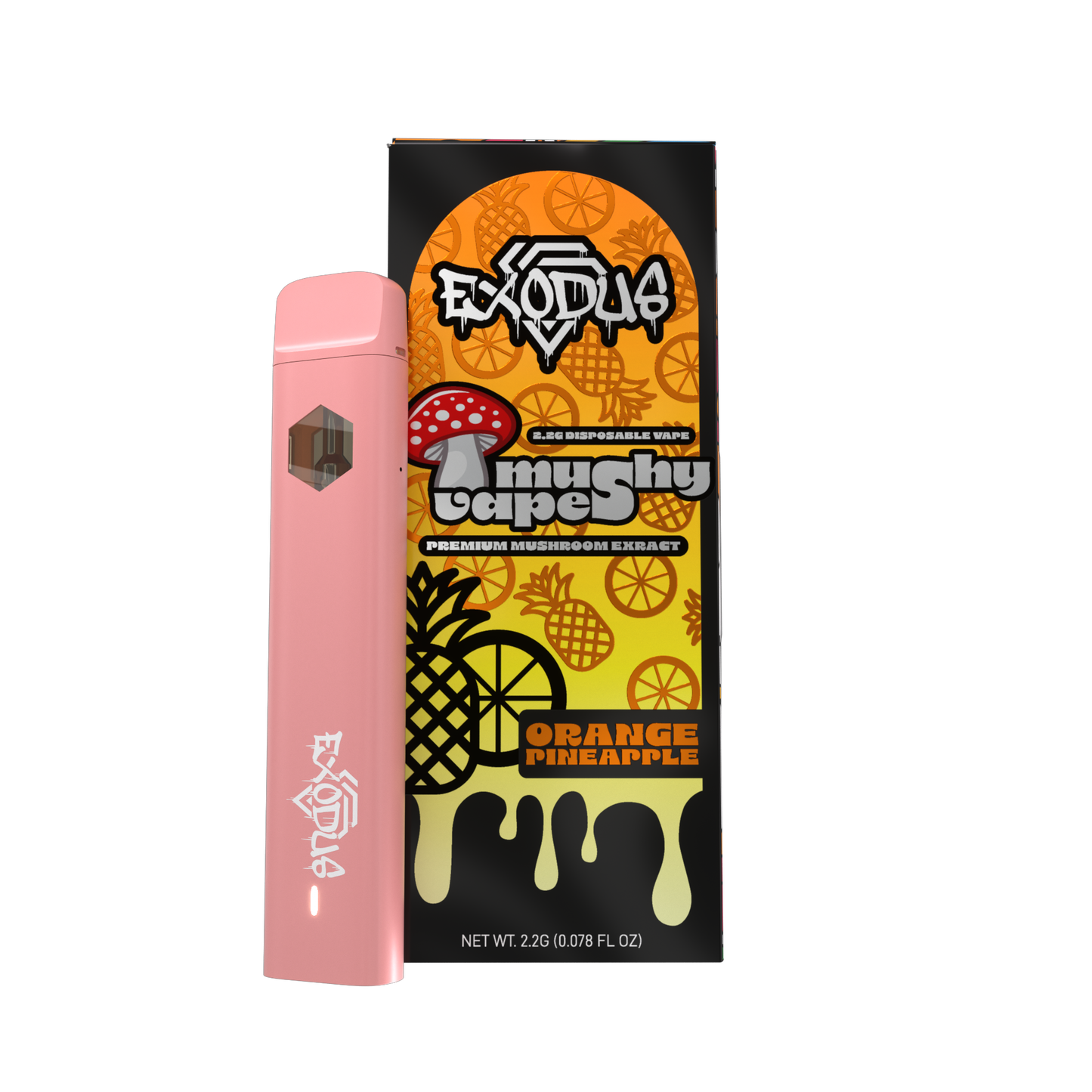 Exodus Amanita Muscaria Mushy Vape 2.2g - 6 units per display Box