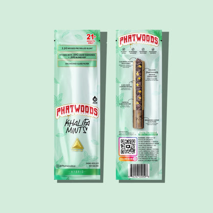 PHATWOODS 3.5Gram THC-A Infused PreRoll Cigars.