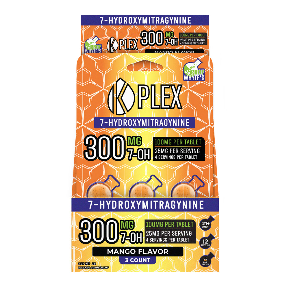 100MG K-Plex Advance Kratom Tablets