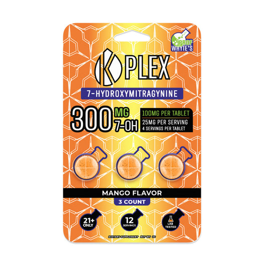 100MG K-Plex Advance Kratom Tablets