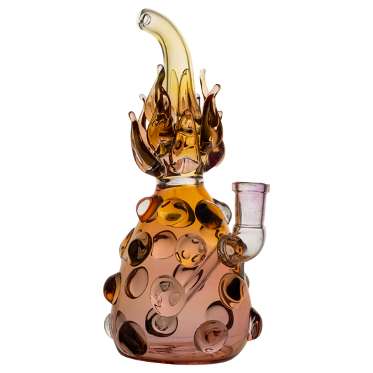 7" Gold Fume Pineapple