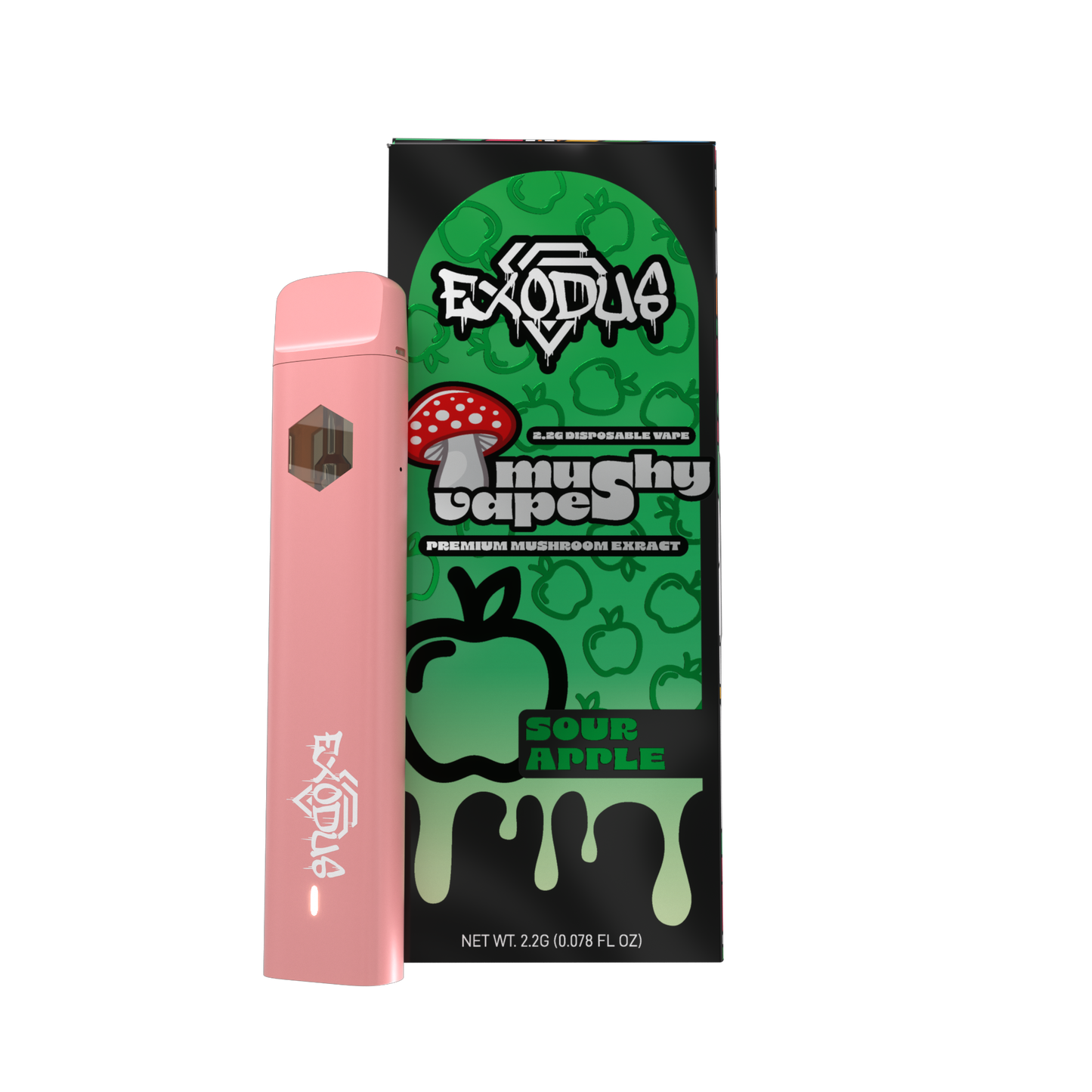 Exodus Amanita Muscaria Mushy Vape 2.2g - 6 units per display Box