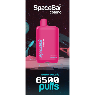 SPACEBAR 6500 Puffs Rechargeable Disposables – 5 Pack