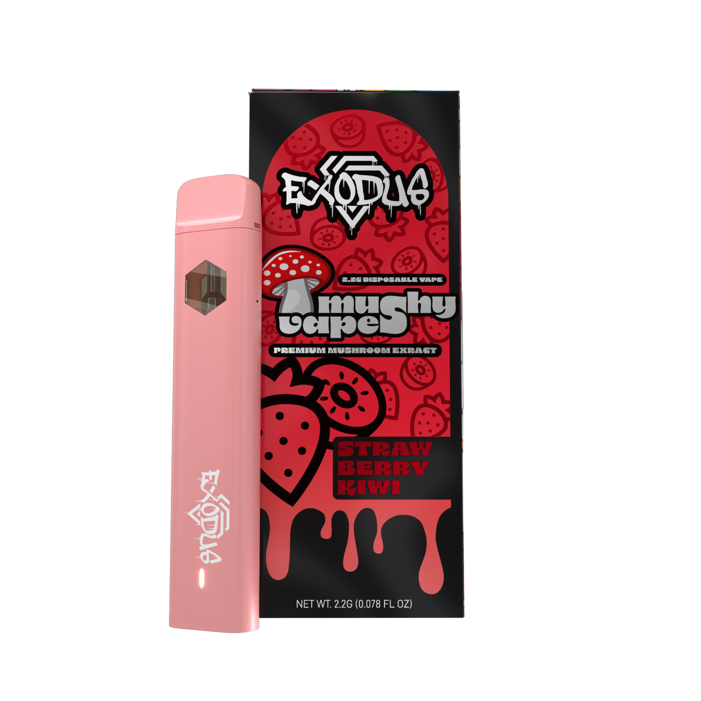 Exodus Amanita Muscaria Mushy Vape 2.2g - 6 units per display Box