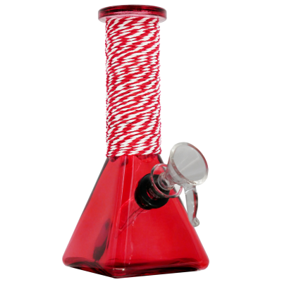 6" 25mm HempRope Beaker W/ Pullout Slide