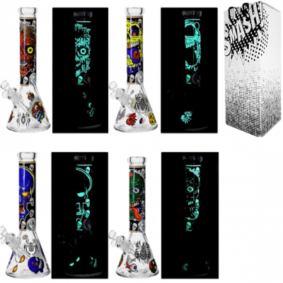 12" 50x7mm Alien Cartoon Glow in the Dark