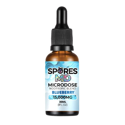 SporesMD Nootropic Microdose Tinctures / 9ct Tincture POP Display