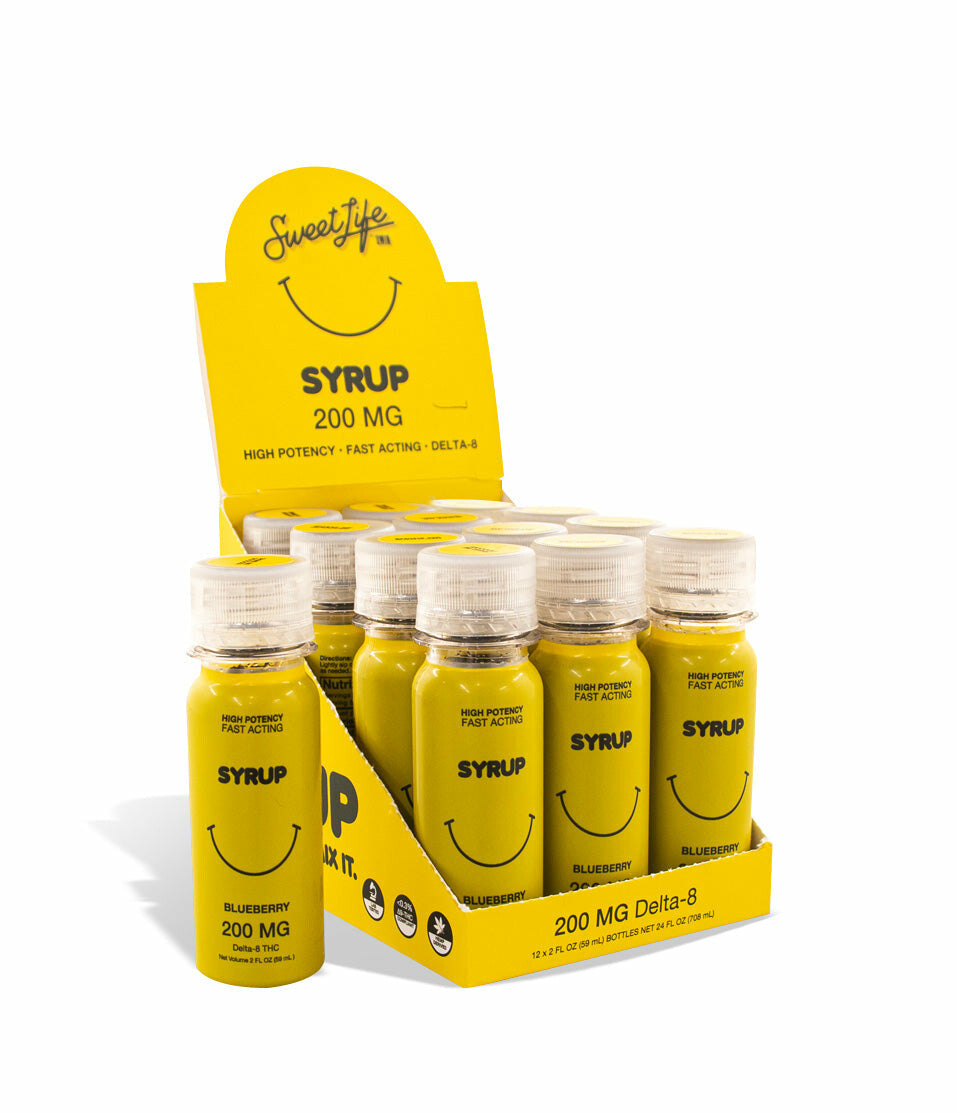 Sweet Life by Qwin Syrup 200mg D8 Shots 12pk