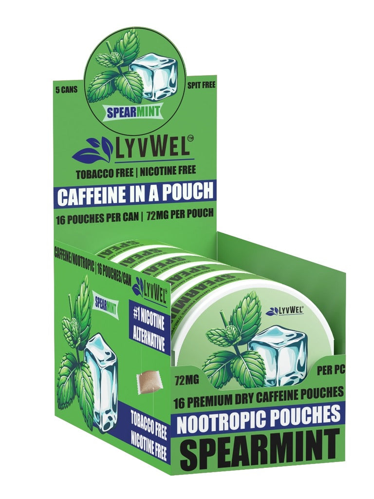 72mg Caffeine Pouches