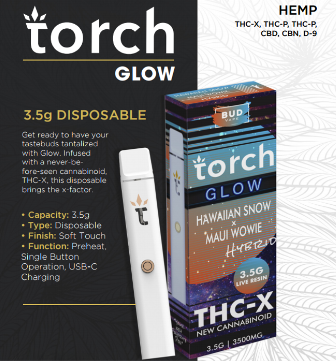 Torch Glow 3.5g Disposable