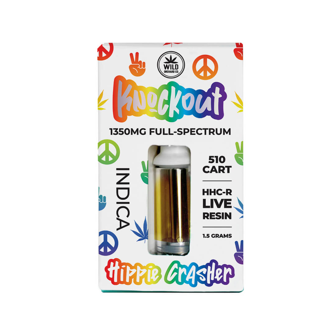 WILD ORCHARD KNOCKOUT HHC-R LIVE RESIN 510 CARTRIDGES