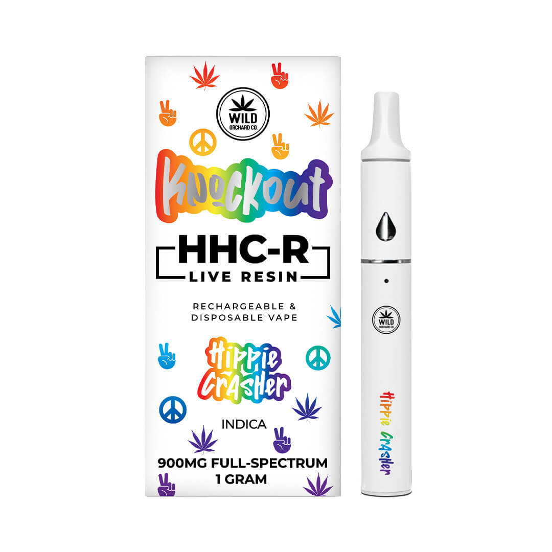 WILD ORCHARD KNOCKOUT HHC-R LIVE RESIN VAPES 1 GRAM