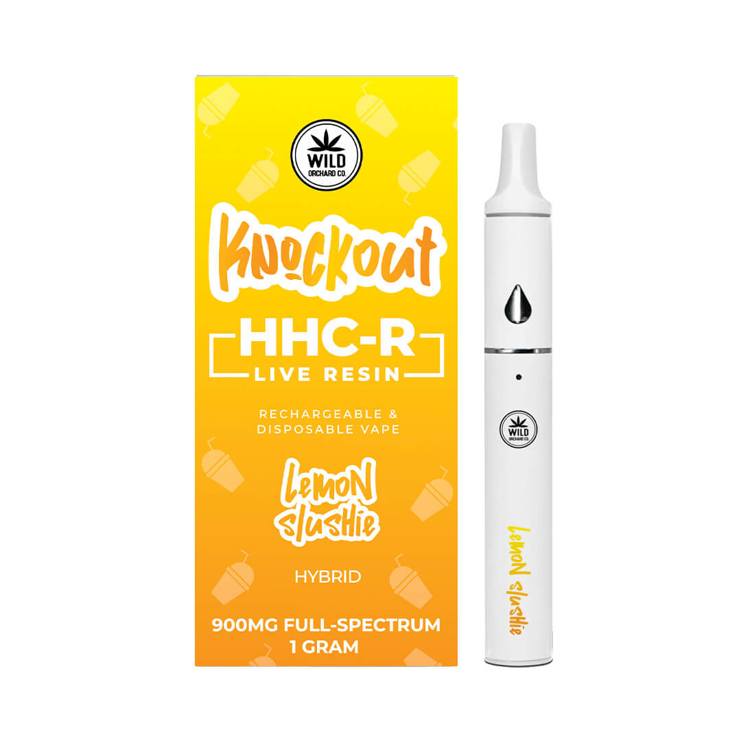 WILD ORCHARD KNOCKOUT HHC-R LIVE RESIN VAPES 1 GRAM