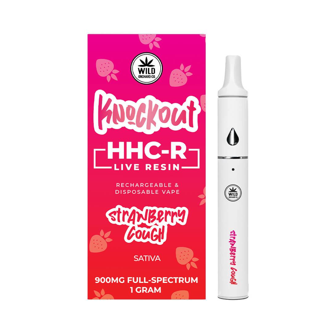 WILD ORCHARD KNOCKOUT HHC-R LIVE RESIN VAPES 1 GRAM