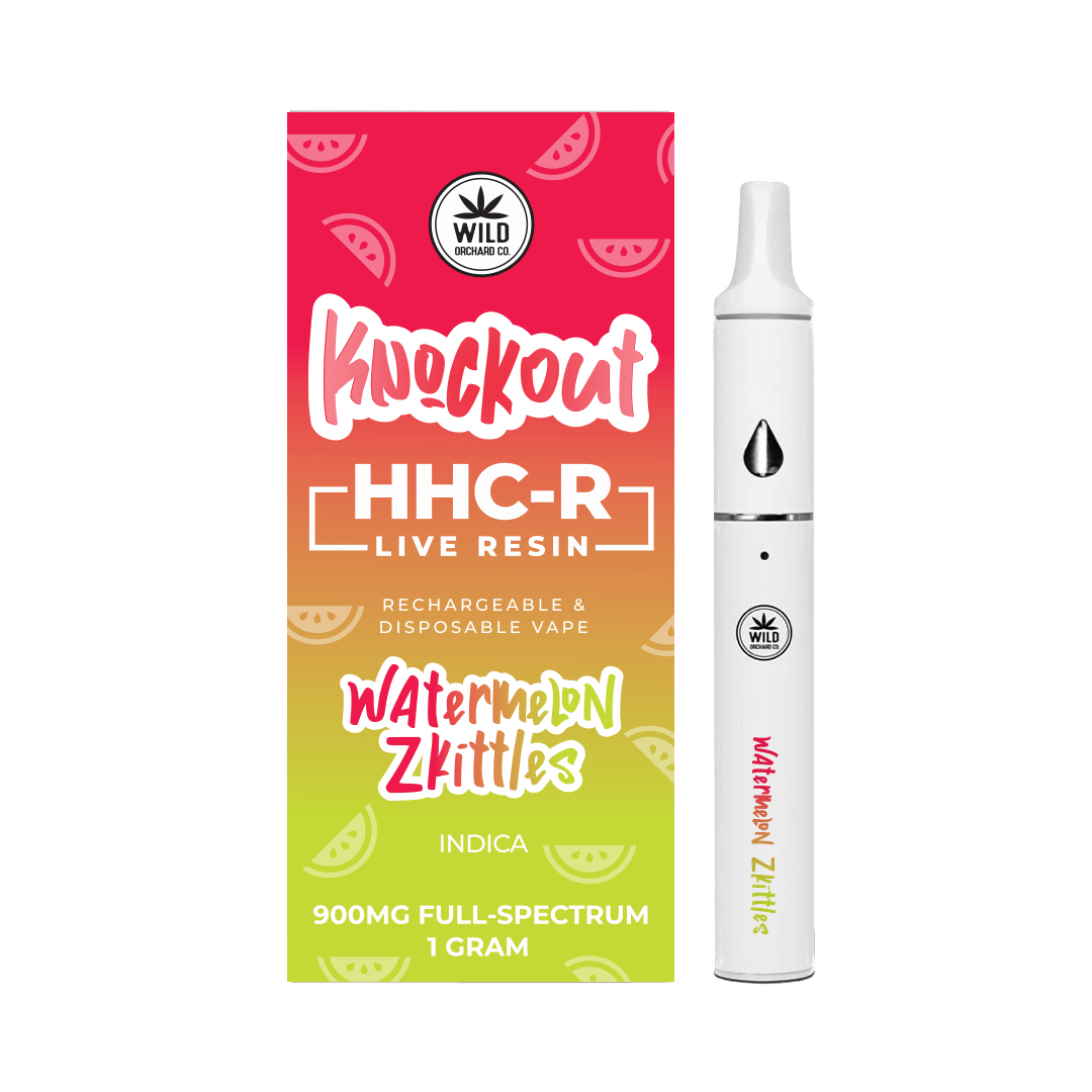 WILD ORCHARD KNOCKOUT HHC-R LIVE RESIN VAPES 1 GRAM