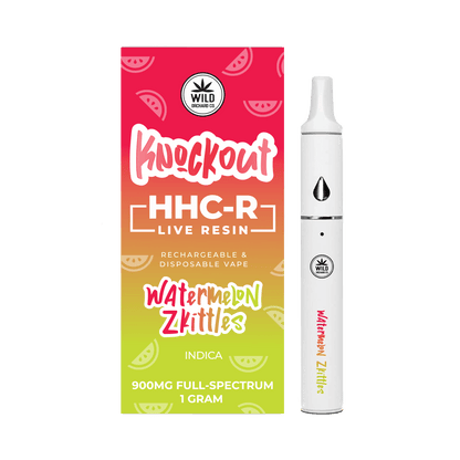 WILD ORCHARD KNOCKOUT HHC-R LIVE RESIN VAPES 1 GRAM