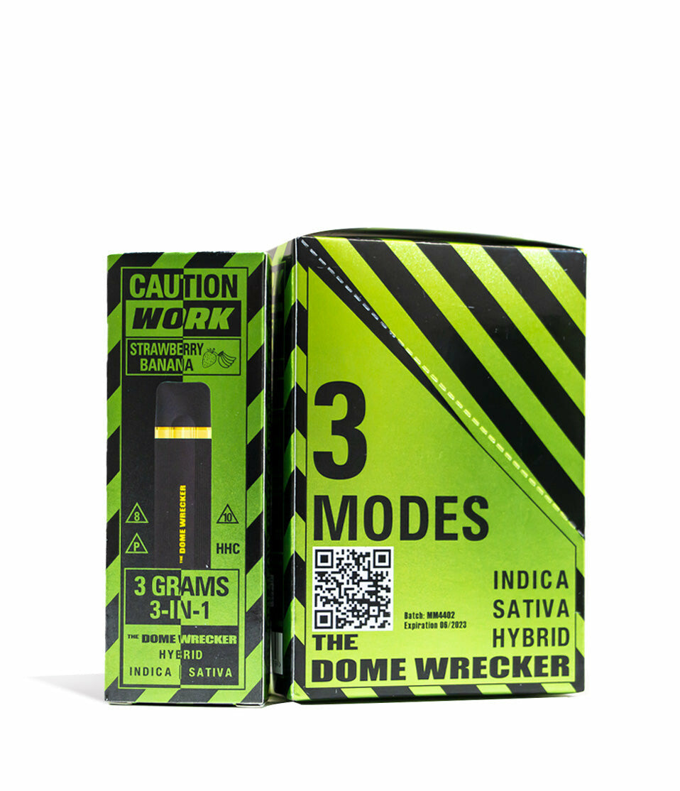 Work The Dome Wrecker 3g D8 | D10 | HHC | THC-P Disposable 5pk