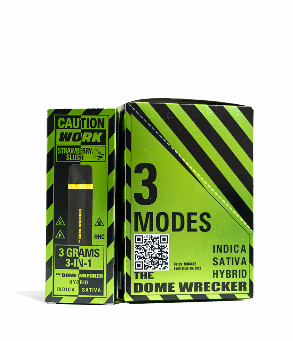 Work The Dome Wrecker 3g D8 | D10 | HHC | THC-P Disposable 5pk