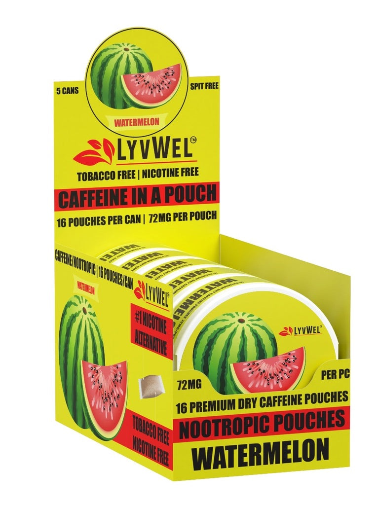 72mg Caffeine Pouches