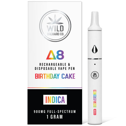 WILD ORCHARD DELTA 8 RECHARGEABLE VAPE PENS 1 Gram