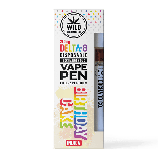WILD ORCHARD DELTA 8 RECHARGEABLE VAPE PENS 250 mg