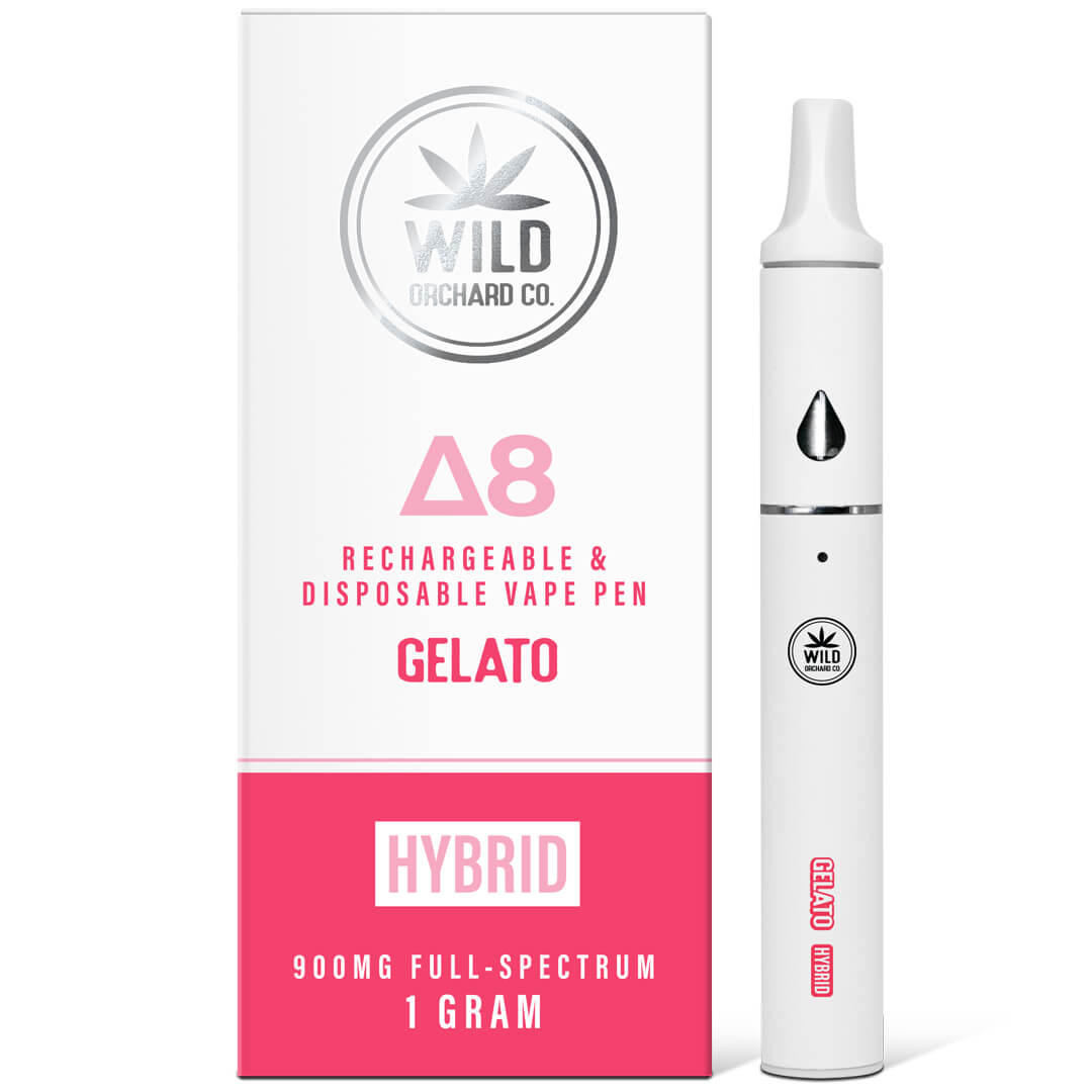 WILD ORCHARD DELTA 8 RECHARGEABLE VAPE PENS 1 Gram