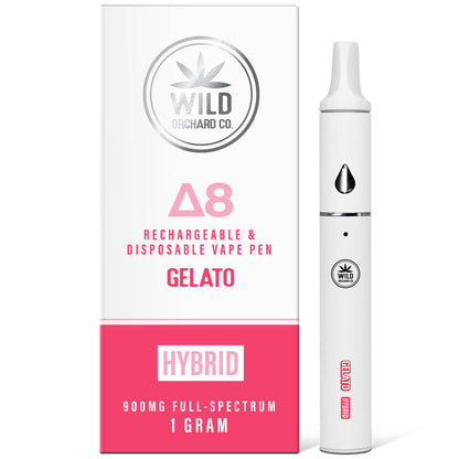 WILD ORCHARD DELTA 8 RECHARGEABLE VAPE PENS 1 Gram