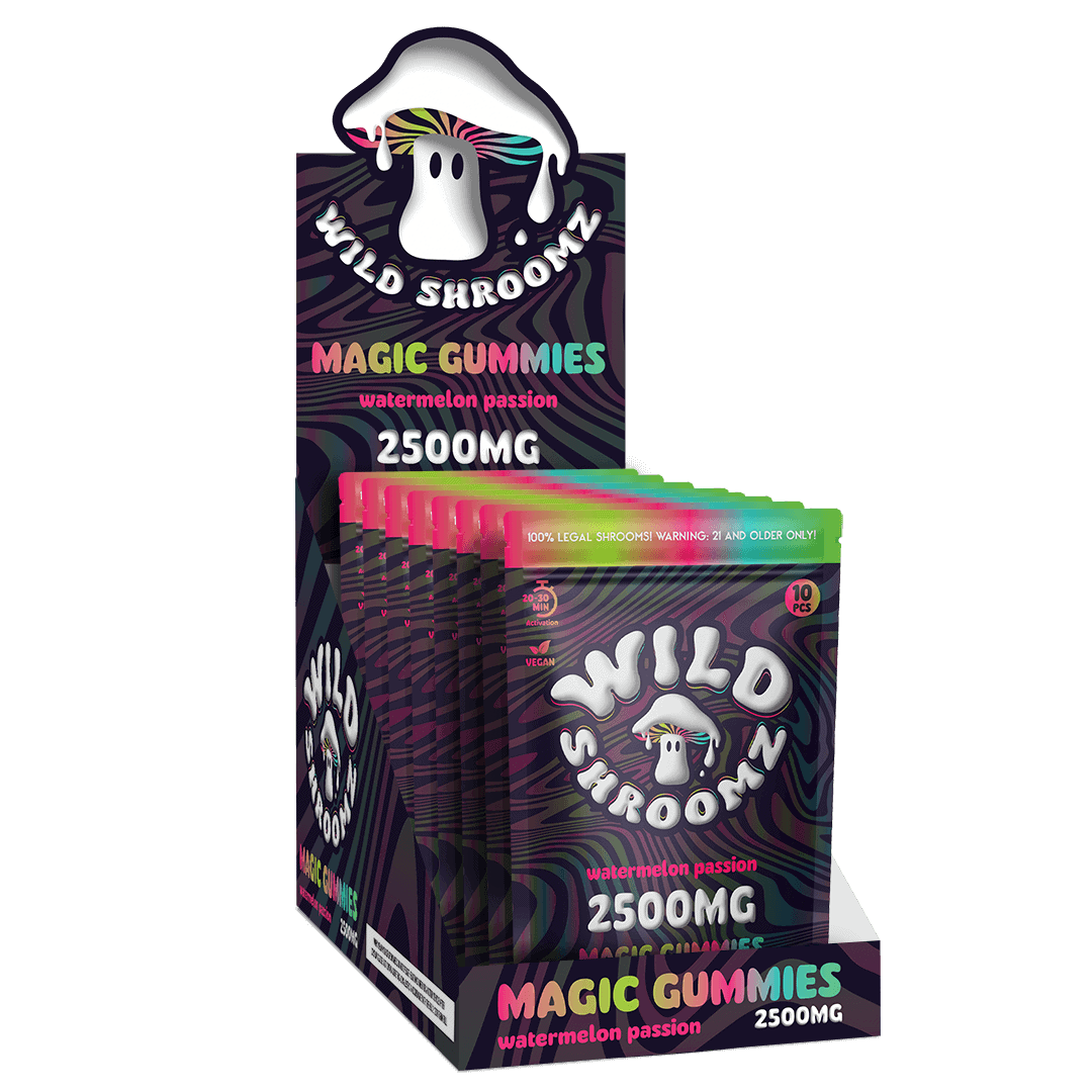 WILD SHROOMZ MUSHROOM + DELTA 9 GUMMIES