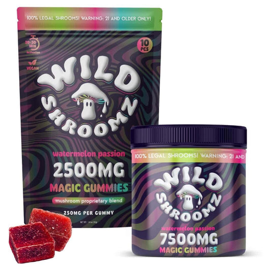 WILD SHROOMZ MUSHROOM + DELTA 9 GUMMIES