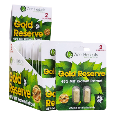 Zion Herbals Gold Reserve 10 Capsules BIister Pack -Box of 12