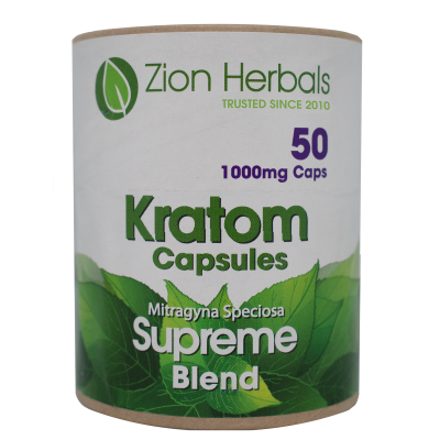 Zion Herbals Supreme Blend Capsule Tube