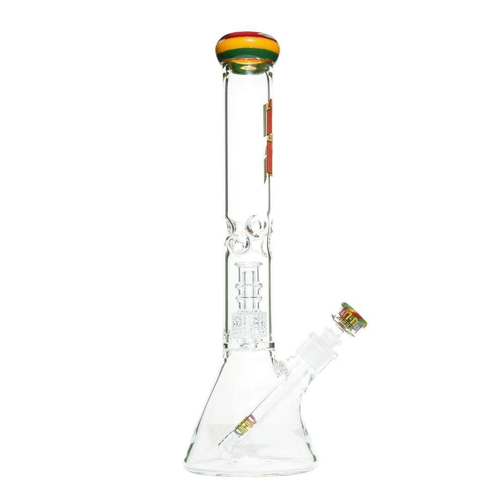 Beaker with Chandelier Percolator by M&M Tech - M&M Tech Glass