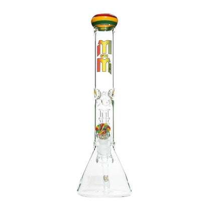 Beaker with Chandelier Percolator by M&M Tech - M&M Tech Glass