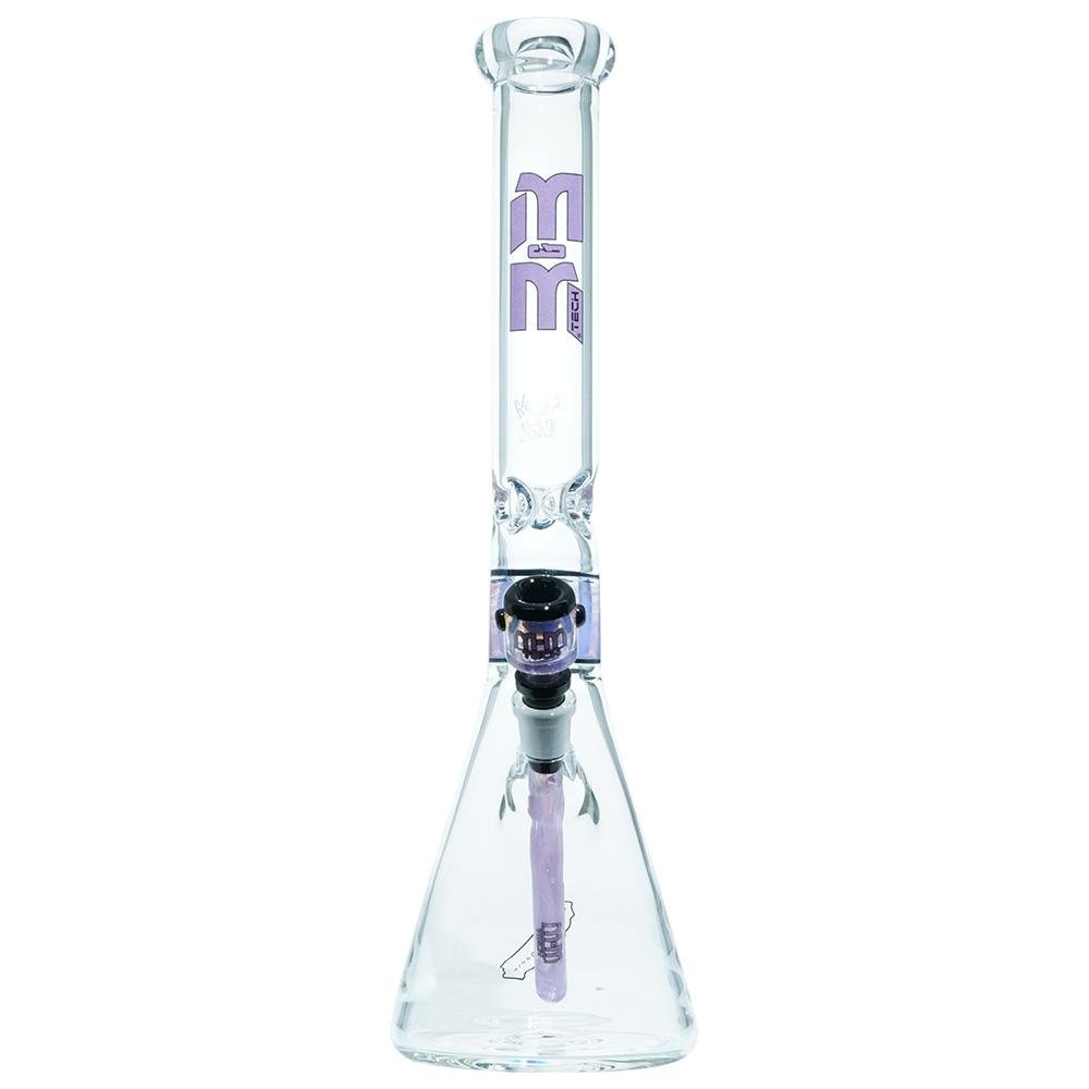 Beaker with Color Ring by M&M Tech - M&M Tech Glass