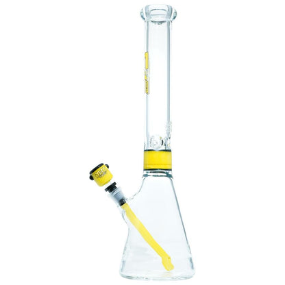 Beaker with Color Ring by M&M Tech - M&M Tech Glass