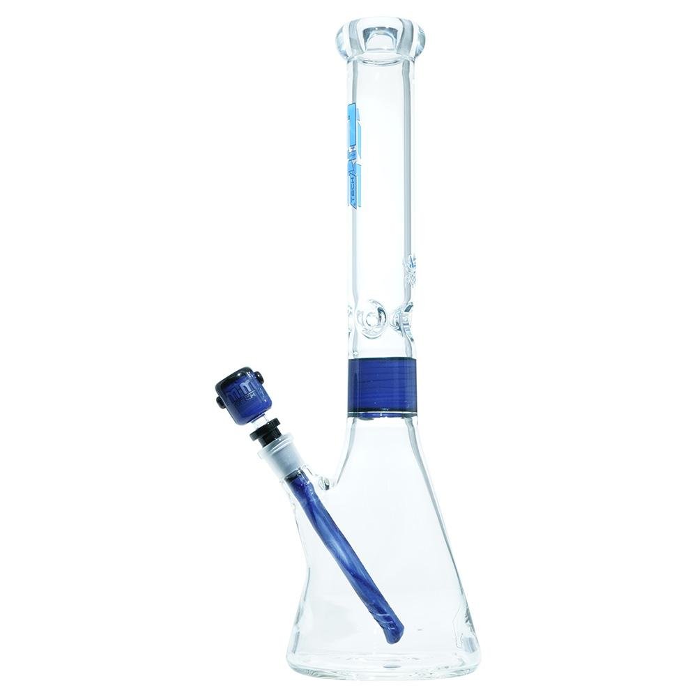 Beaker with Color Ring by M&M Tech - M&M Tech Glass