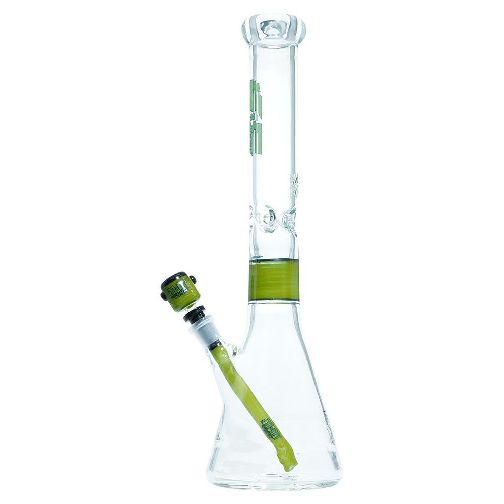 Beaker with Color Ring by M&M Tech - M&M Tech Glass