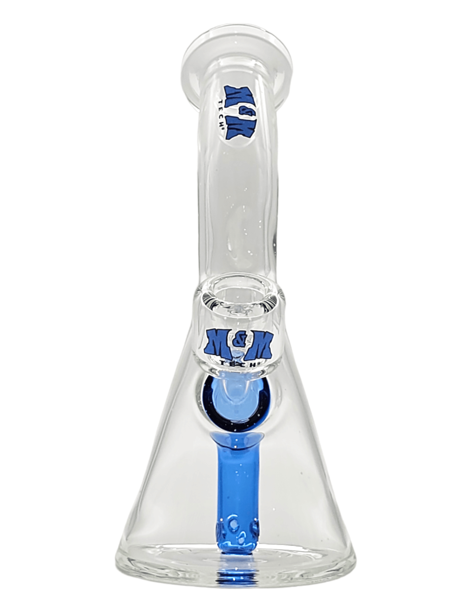 Bend Neck Mini Beaker - M&M Tech Glass