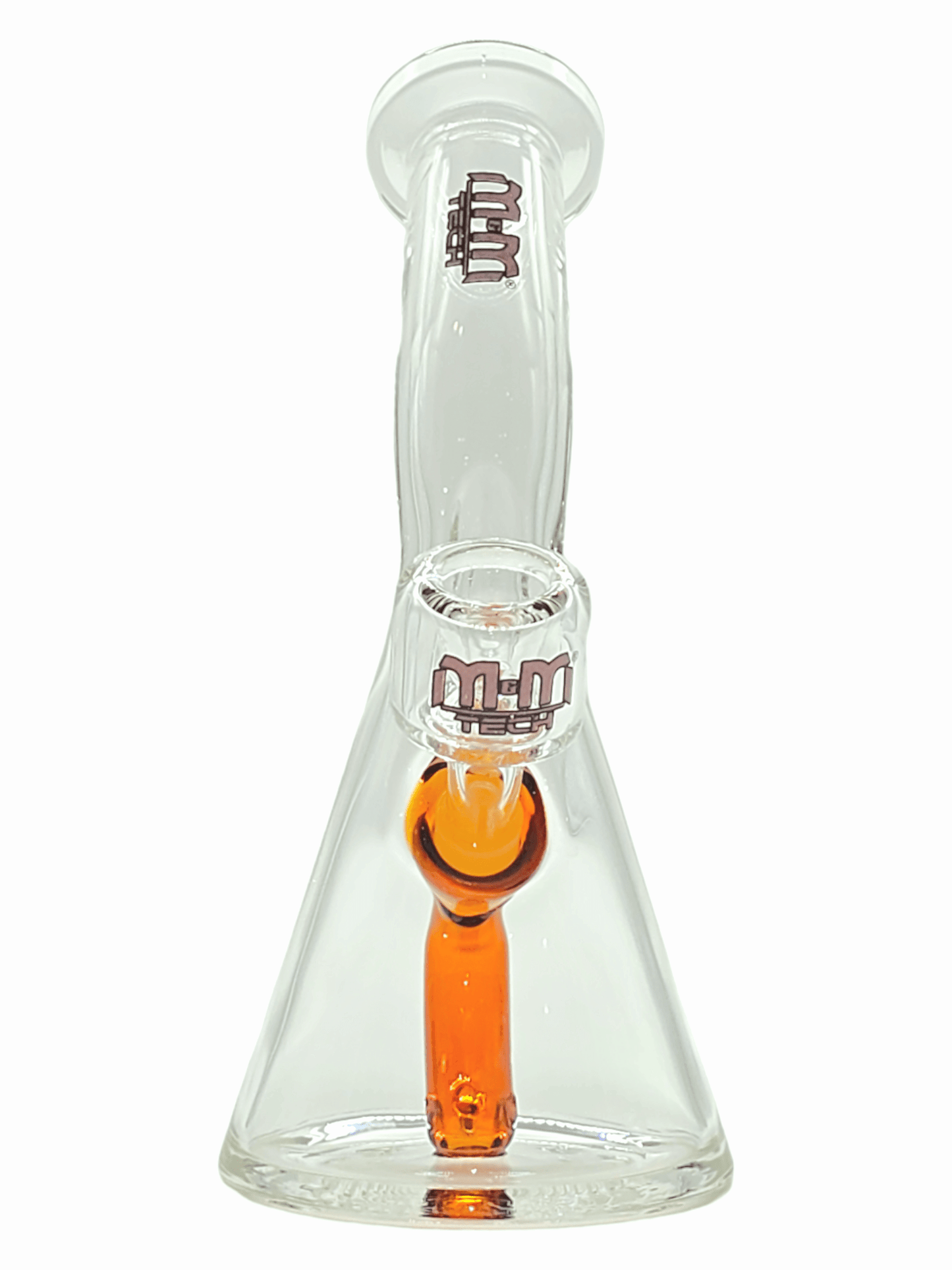 Bend Neck Mini Beaker - M&M Tech Glass