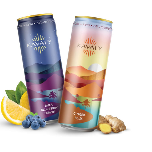 Kavaly Sparkling Kava Beverage