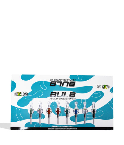 Exxus Bulb 12pk Display Case front view on white background unopened
