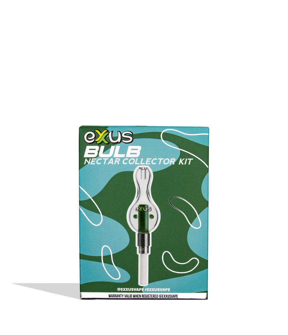Exxus Bulb Nectar Collector Individual packaging on white background in green color variant