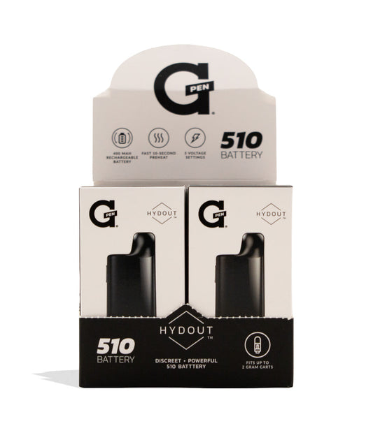 G Pen Hydout Variable Voltage Battery 10pk Front View on White Background
