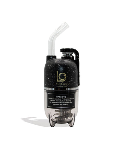 Black Lookah Dragon Egg Spatter Edition E-Rig Front View on White Background