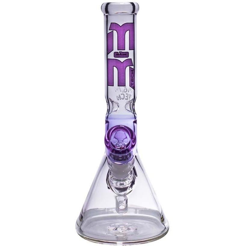 Mini Beaker with Color Ring by M&M Tech - M&M Tech Glass