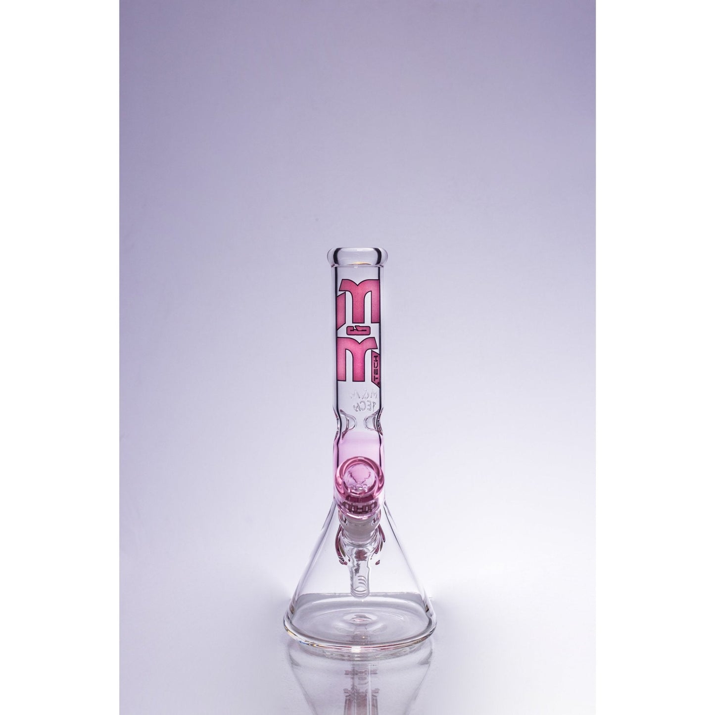 Mini Beaker with Color Ring by M&M Tech - M&M Tech Glass