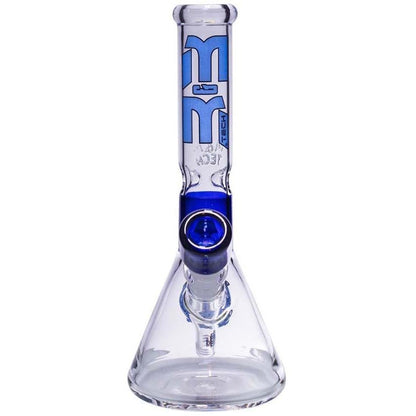 Mini Beaker with Color Ring by M&M Tech - M&M Tech Glass