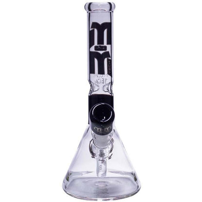 Mini Beaker with Color Ring by M&M Tech - M&M Tech Glass